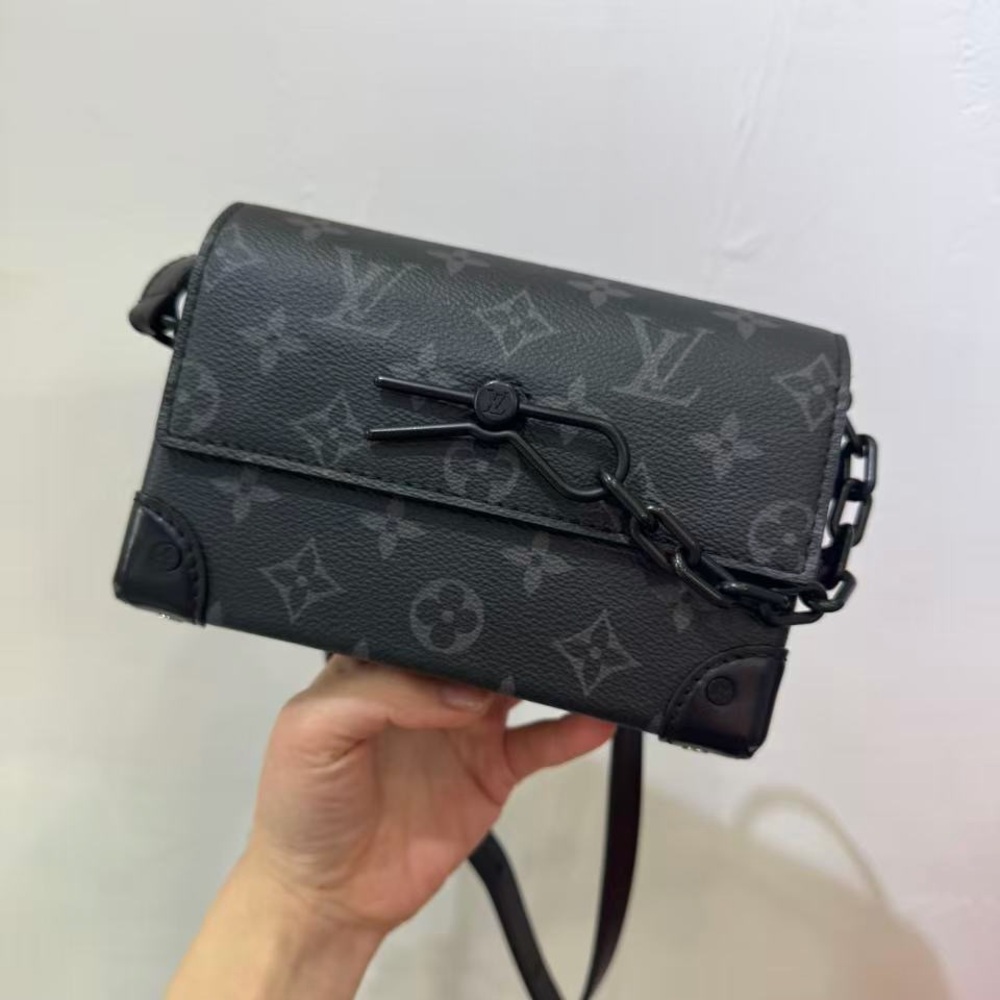 Louis Vuitton Dark Gray Monogram Crossbody Bag